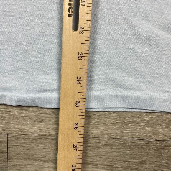 Vintage Shirt Mens Large Blue Hershey Chocolate Promo 80s Single Stitch - Picture 15 of 16